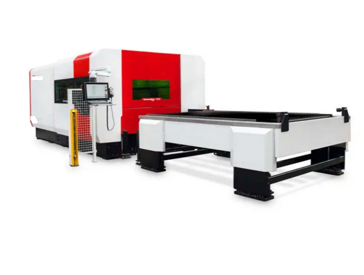 Máquina de corte a laser de grande plano