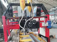 Máquina de solda automática para vigas longitudinais de ponte